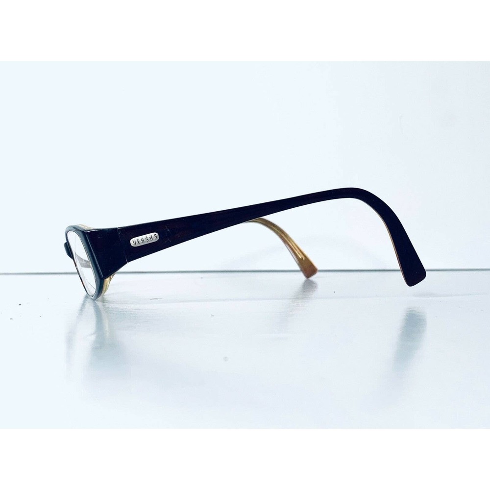 Versace Versus Tortoise Rectangular Glasses - image 3